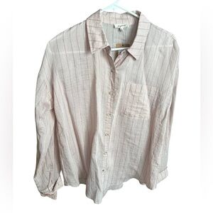 Mystree NWT Button Down Blouse Women’s Size S